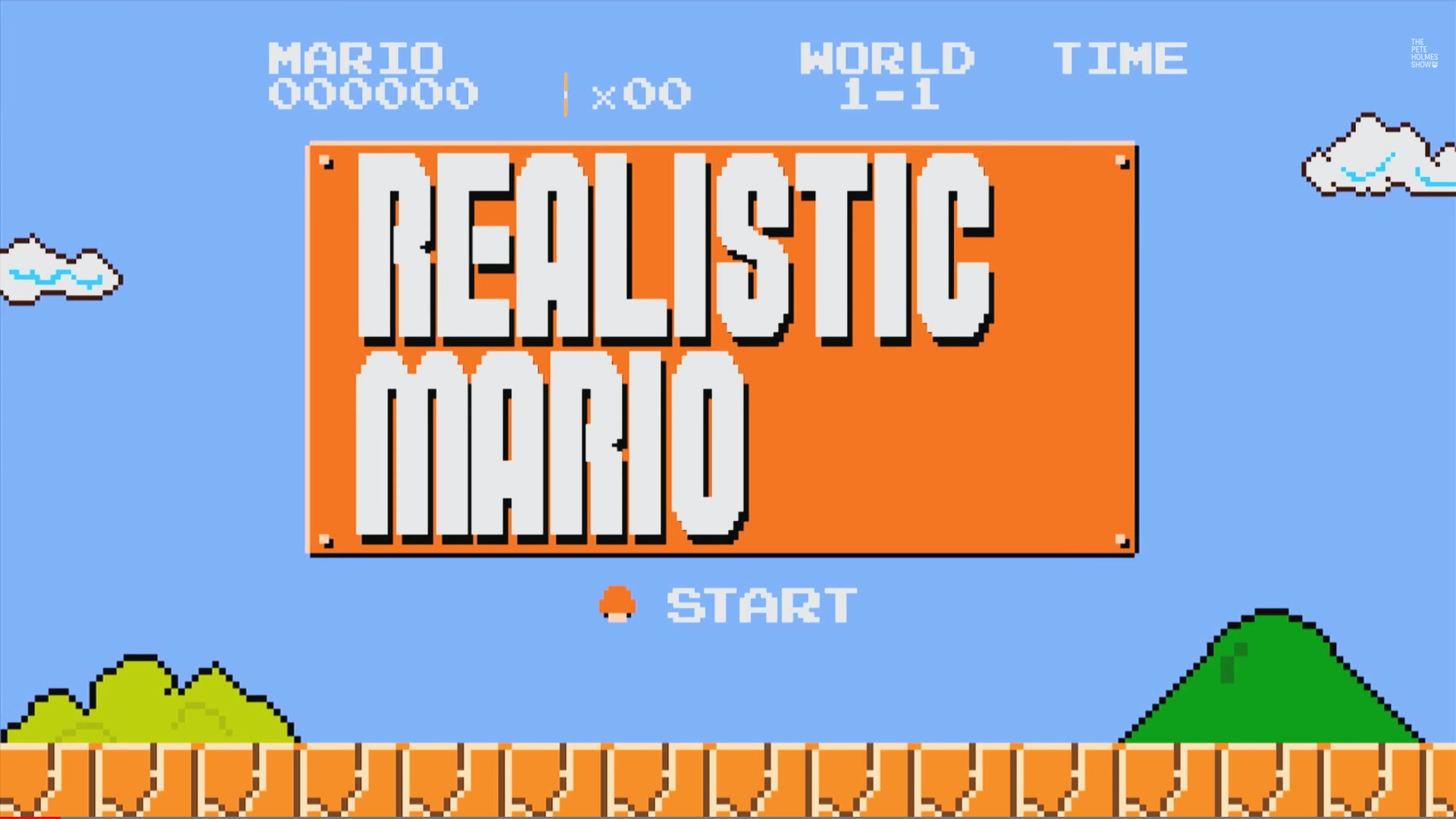 The Pete Holmes Show: Realistic Mario