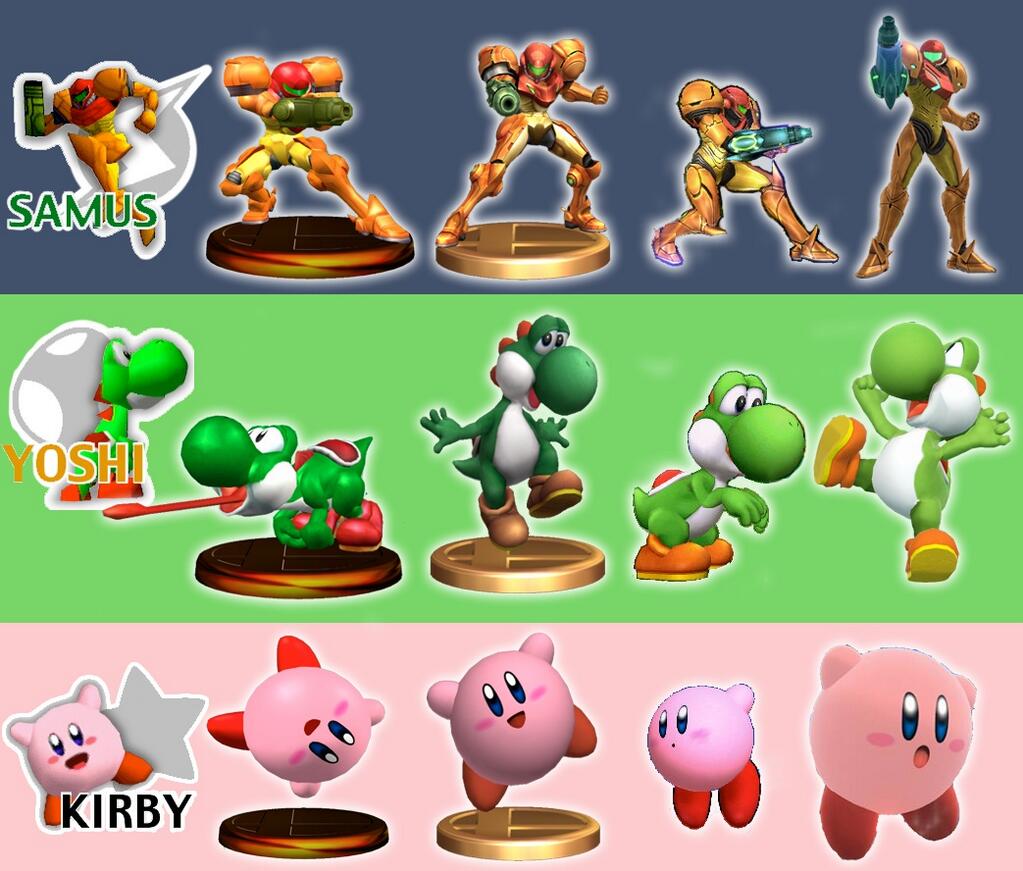 Super Smash Bros. comparison images