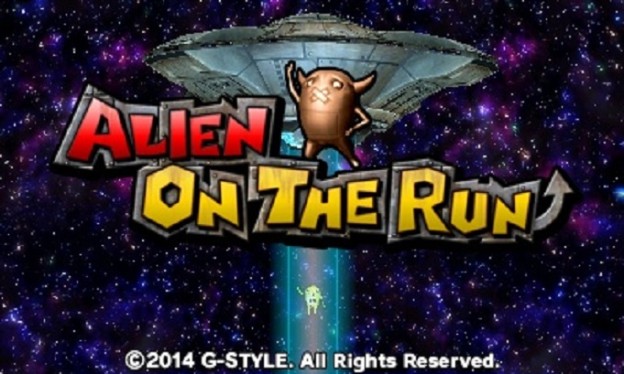 Alien on the Run - title