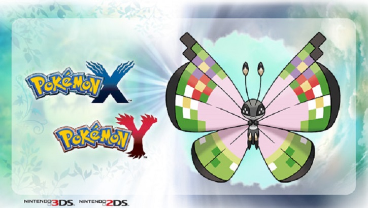 Release of new Fancy Pattern Vivillon will mark a huge milestone for Pokémon X and Pokémon Y’s Global Trade Station