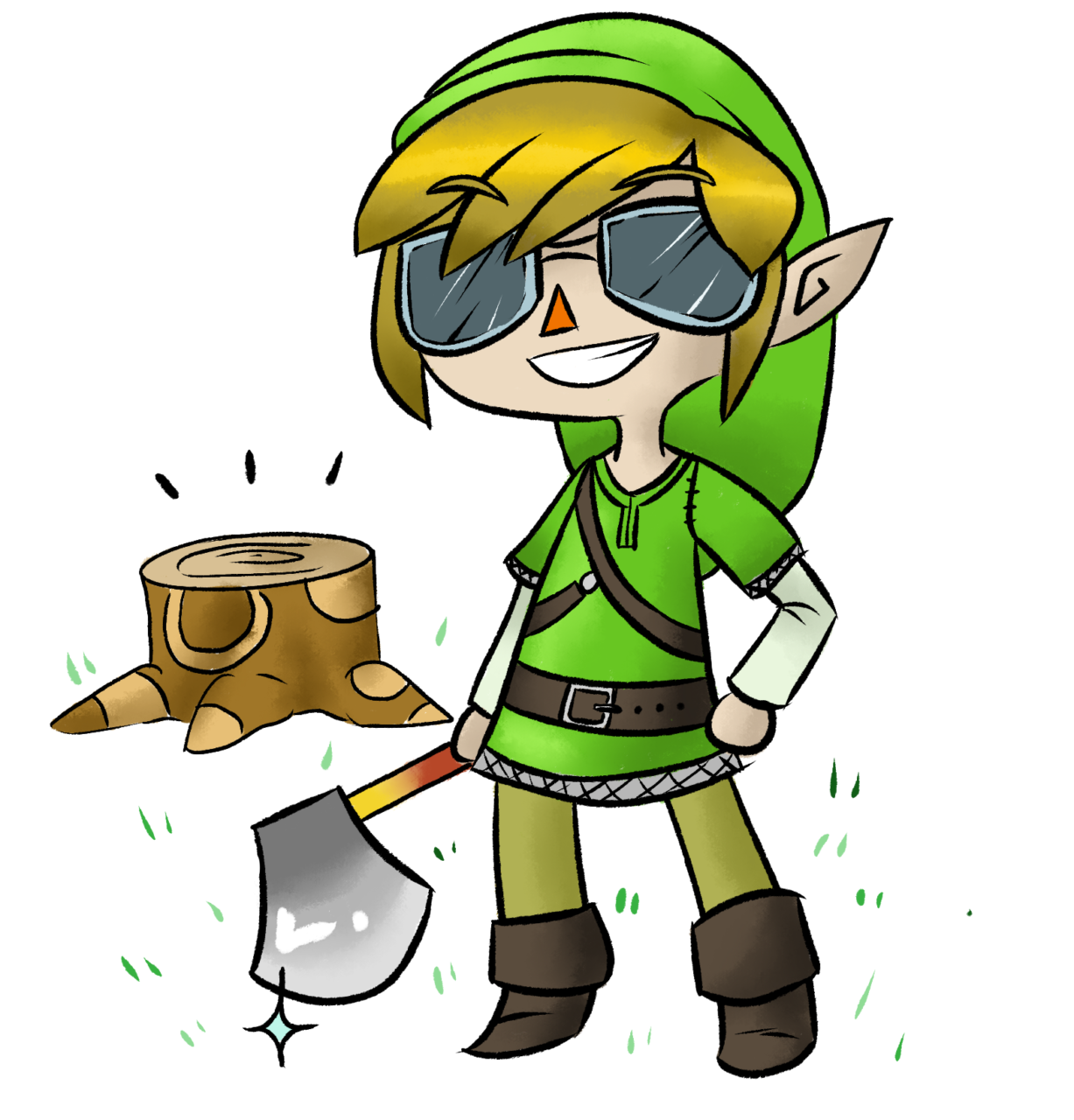 Link Casually Looks for Adventure