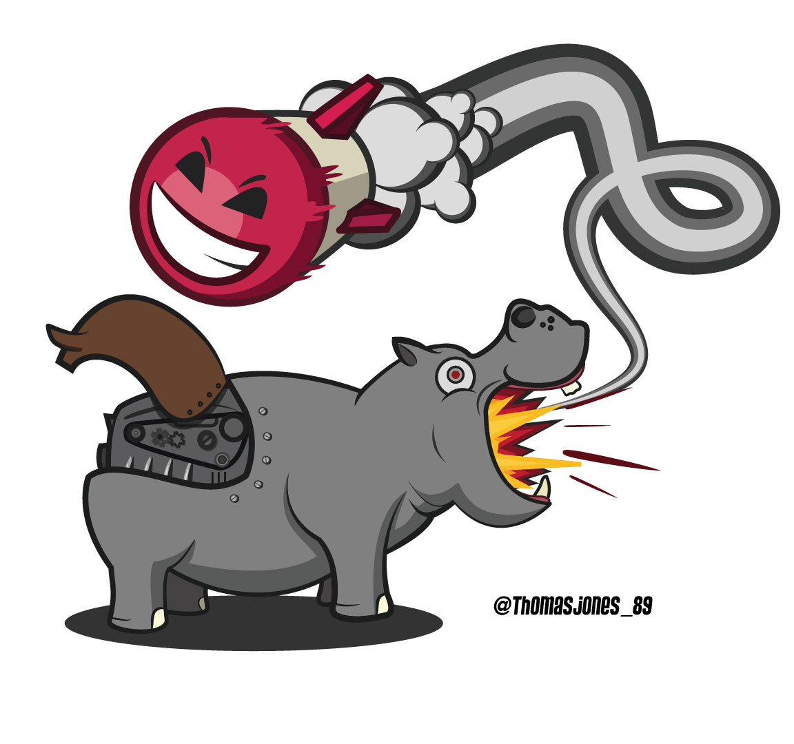 The Hippo Launcher - #Mother3Collab