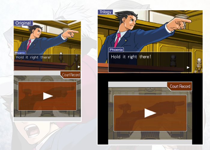 Remastered Phoenix Wright Ace Attorney Trilogy Comparison Images Pure Nintendo 8550