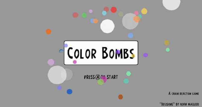 Color Bombs Announced for Wii U eShop