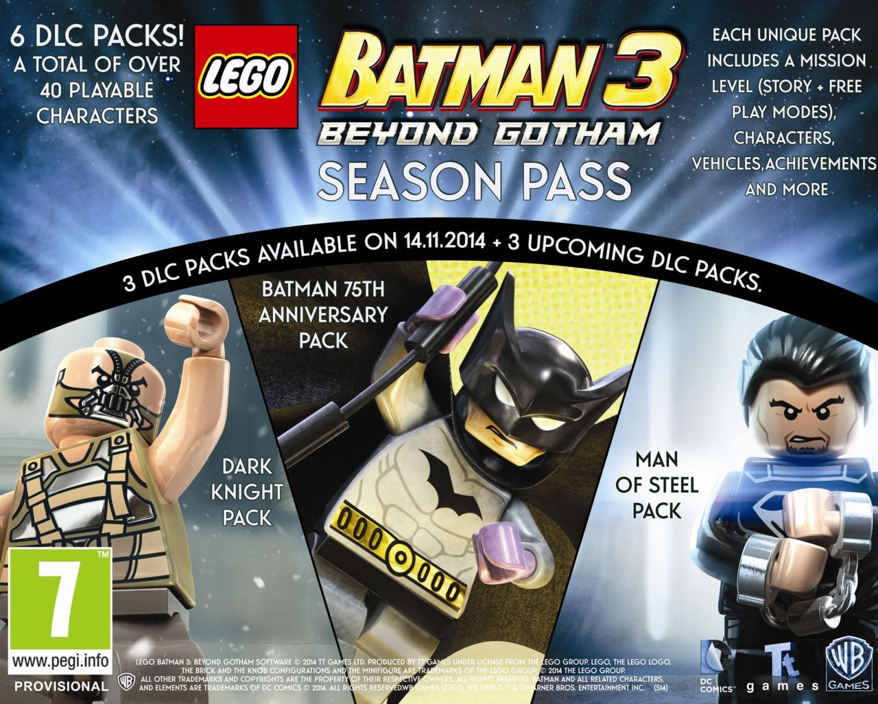 LEGO Batman 3: Beyond Gotham Season Pass Skipping Nintendo