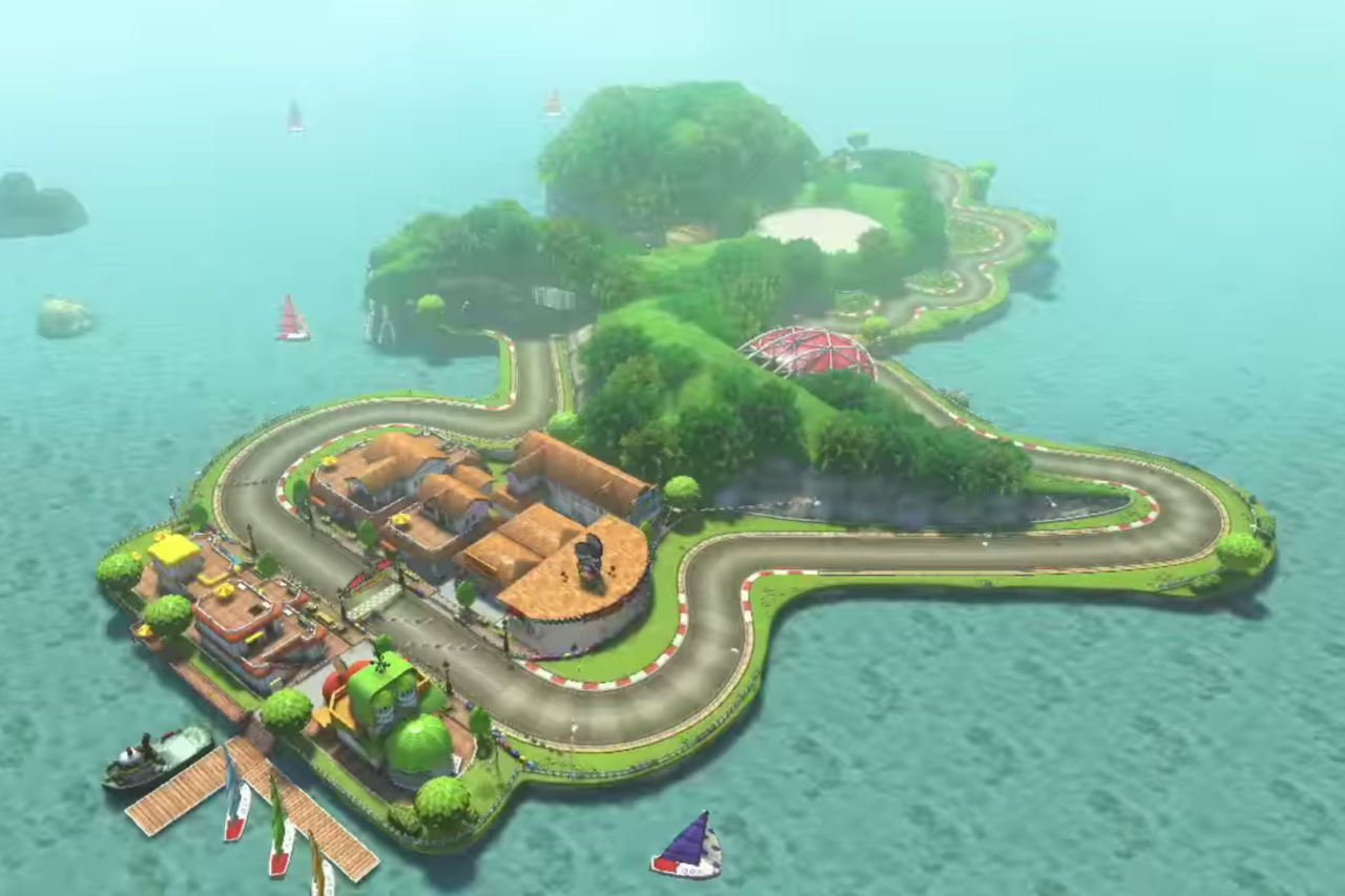 Yoshi Circuit Revealed for Mario Kart 8 DLC Pack