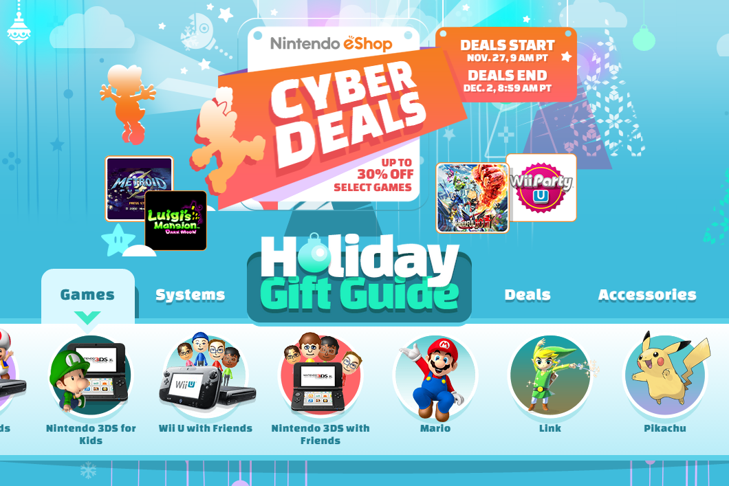 Wii U, 3DS, 2DS Black Friday Deals & Steals!