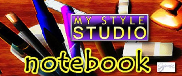 My Style Studio Notebook Title