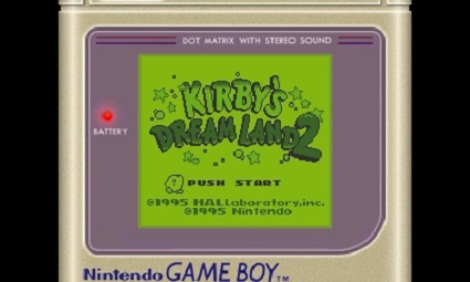 Kirby's Dream Land 2 - title screen