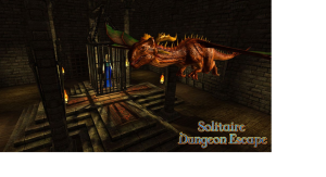 Solitaire Dungeon Escape - title