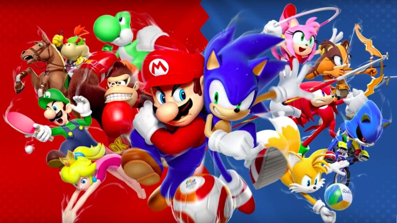 Pr Get In The Games With Mario Sonic And Friends In Mario