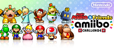 Mini Mario amiibo banner