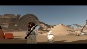 LEGO Force Awakens - Wii U Rey & BB8