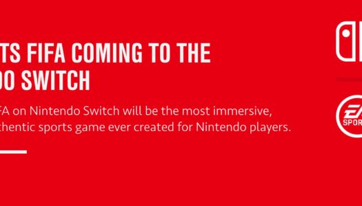 PR: EA Sports FIFA coming to Nintendo Switch