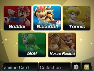Nintendo Mario Sports Superstars Amiibo Card Golf Peach for Nintendo  Switch, Wii U, and 3DS