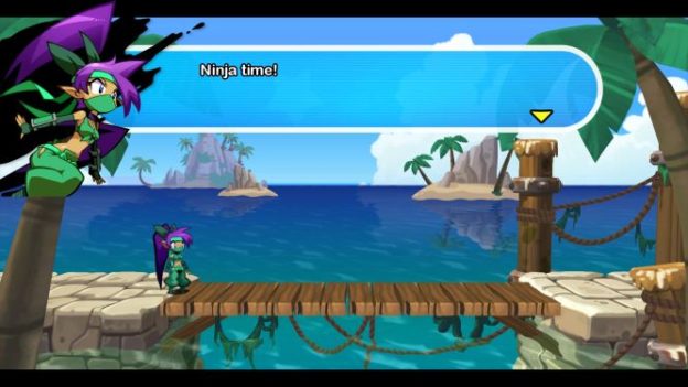 Shantae: 1/2 Genie Hero - ninja costume
