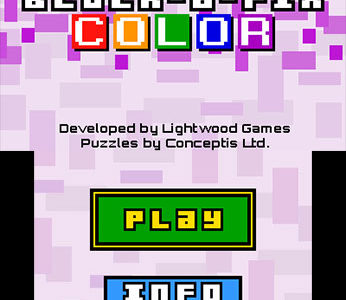 Review: Block-a-Pix Color (Nintendo 3DS)