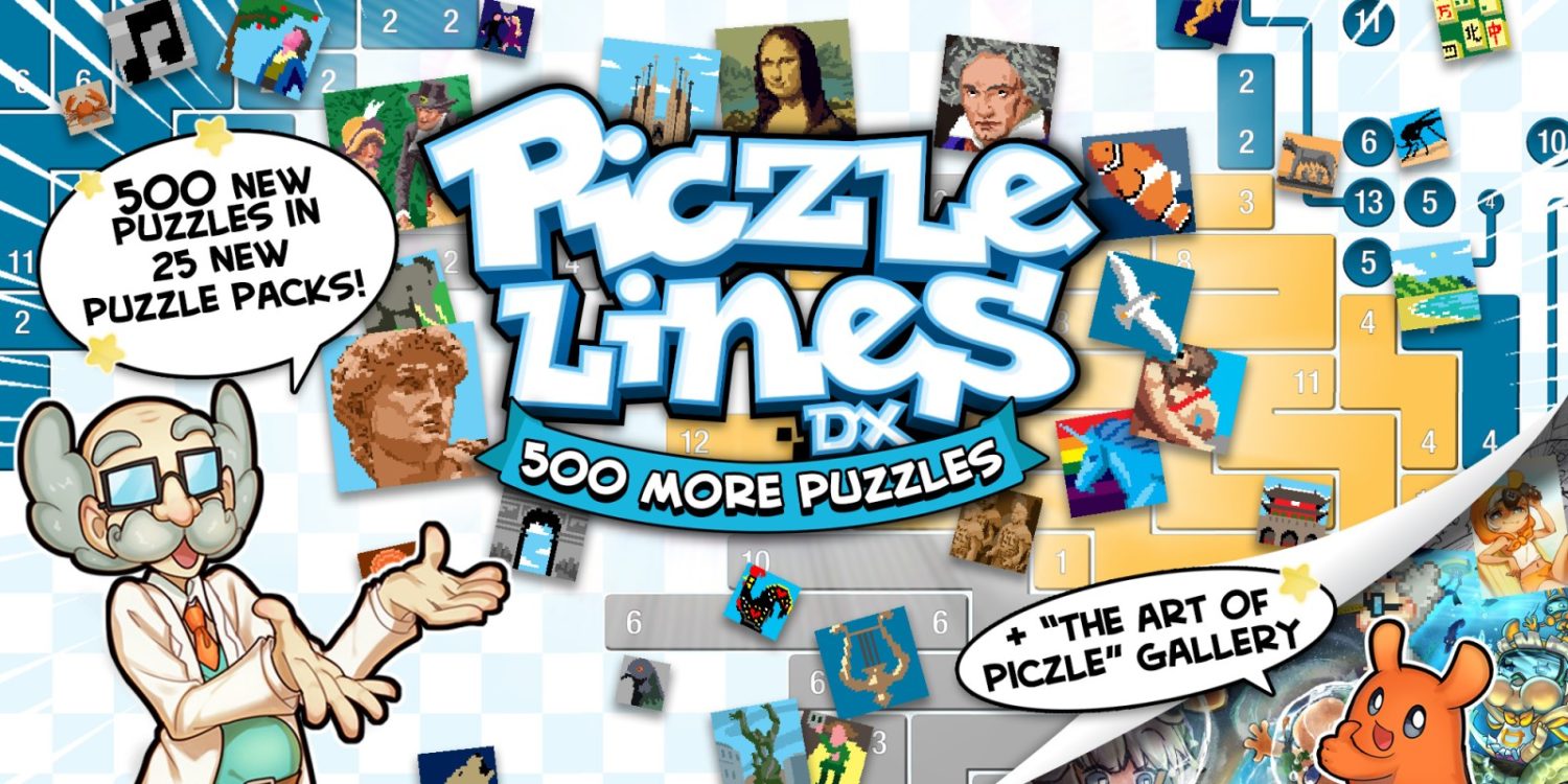 Piczcle Lines DX 500 more puzzles