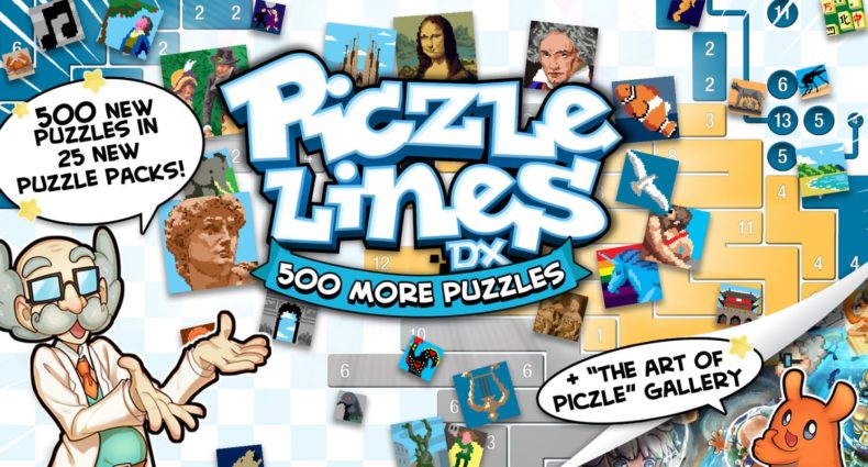 Piczcle Lines DX 500 more puzzles