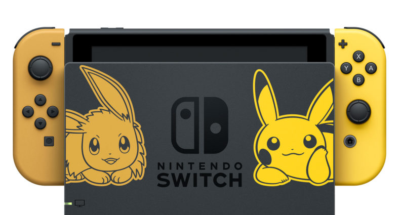 Pokemon Let's Go Pikachu - Let's Go Eevee - Console and Dock