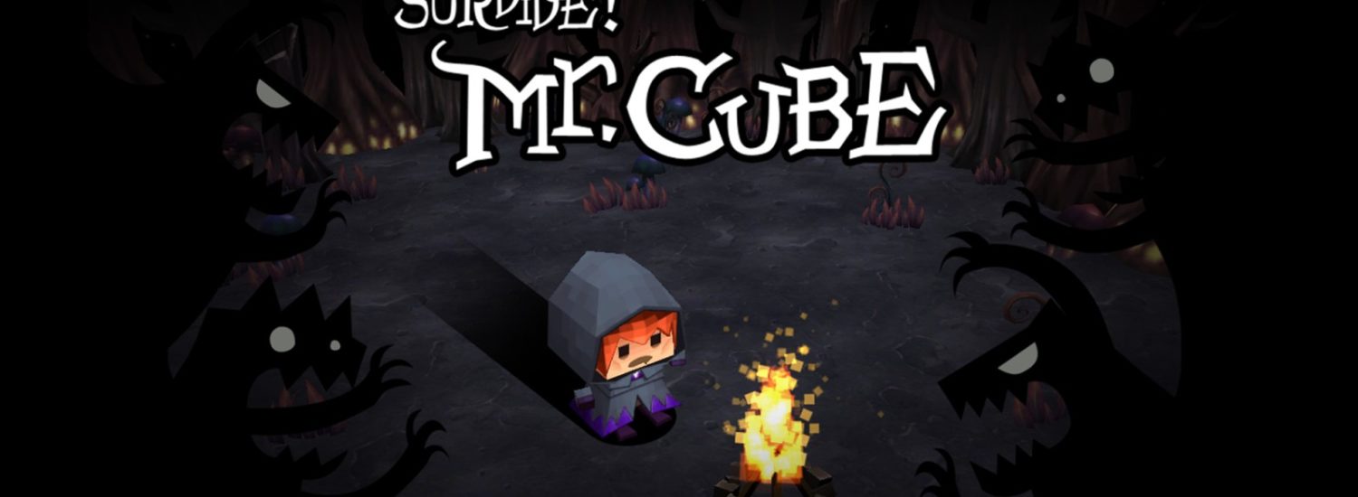 Survive! Mr. Cube title screen