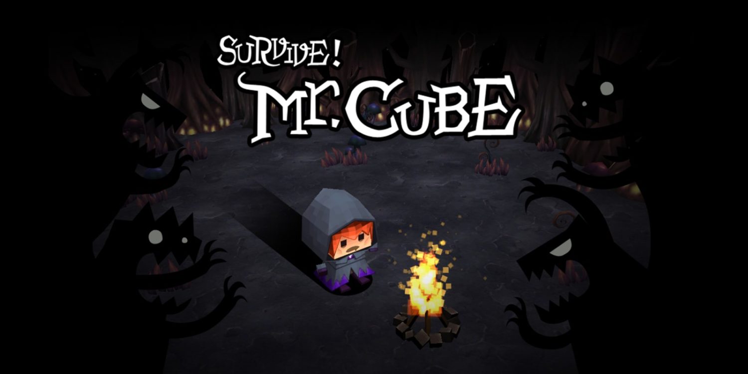 Survive! Mr. Cube title screen