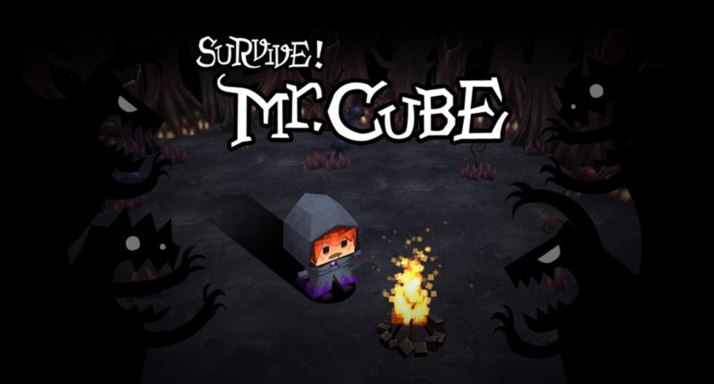 Survive! Mr. Cube title screen