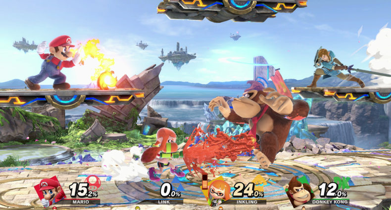 Super Smash Ultimate scrreen