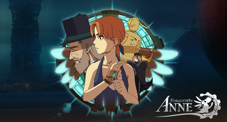 Forgotton Anne title screen