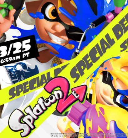 Splatoon 2 special demo artwork