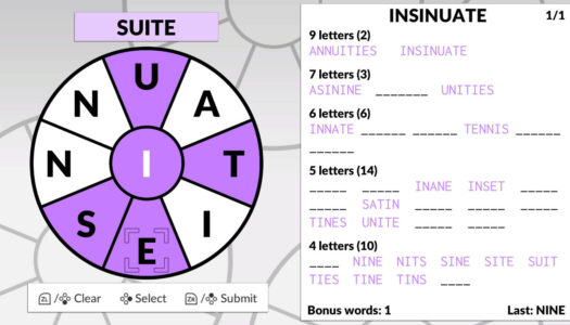 Review: Word Wheel by POWGI (Nintendo Switch)