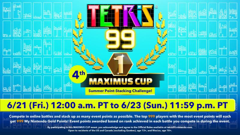 Nintendo Switch - Tetris 99 4th Maximum