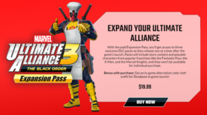 Marvel Ultimate Alliance 3 Receives More Dlc Information