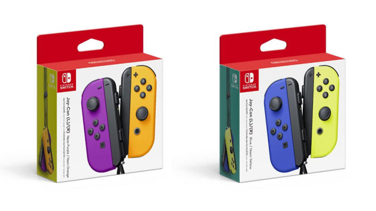 Nintendo brings us new JoyCon colors after a long absence Pure Nintendo