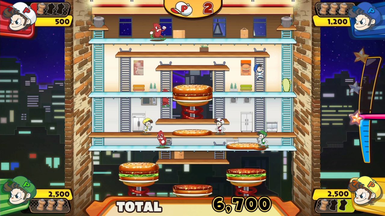 burger time game nintendo switch
