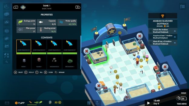 Enjoyable fishy management sim Megaquarium comes to consoles next month