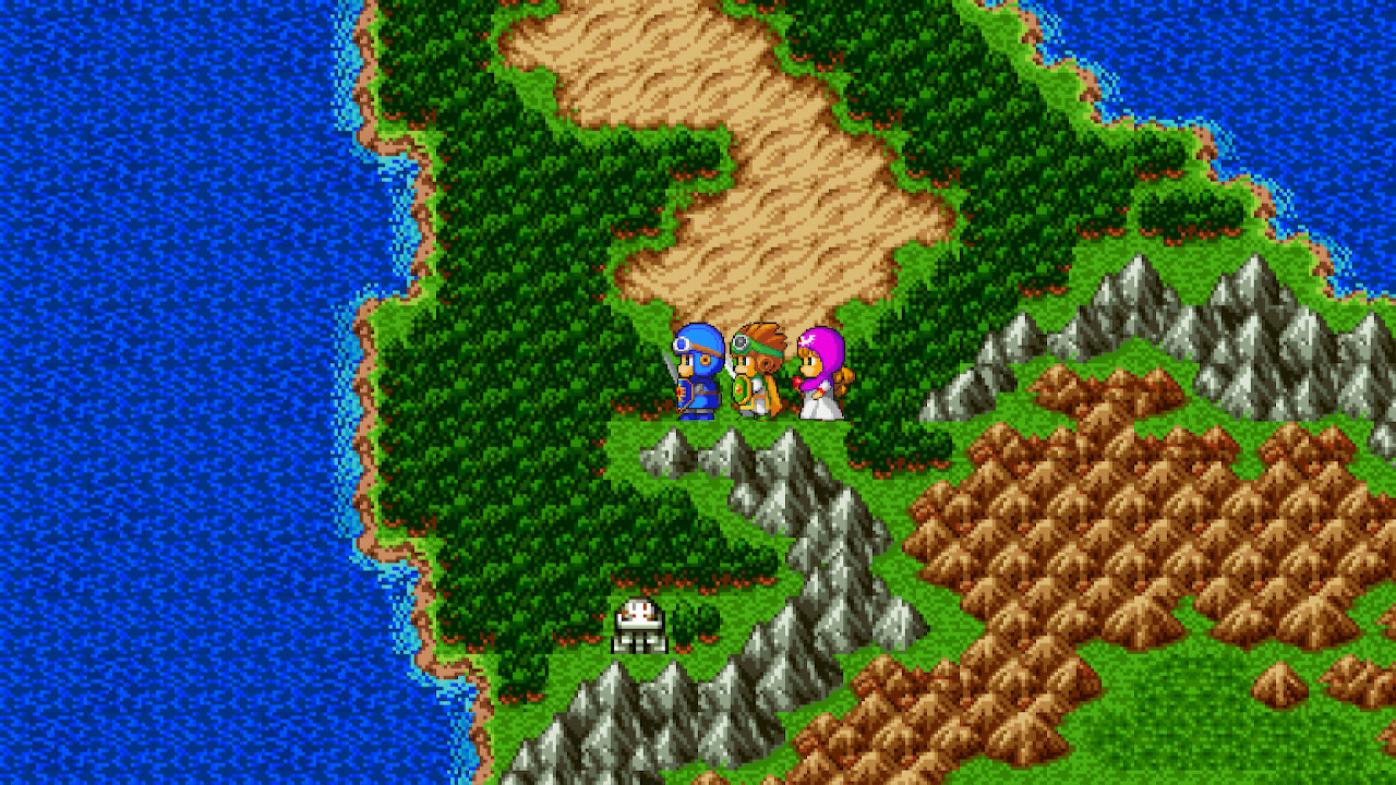 Dragon quest 2 карта