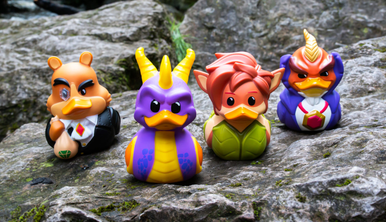 Get Tubbin With Collectible Cosplaying Ducks From Numskull Pure Nintendo