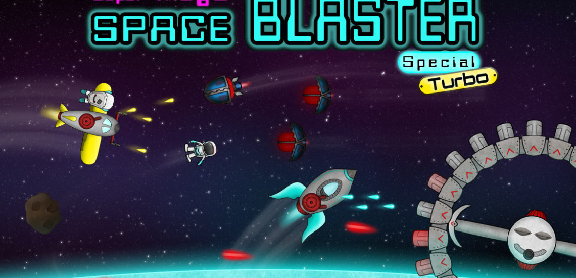 Super Mega Space Blaster Special Turbo - Nintendo Switch - title screen