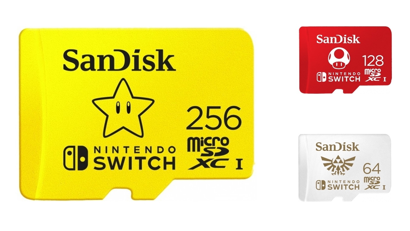 GENUINE SanDisk 128GB Nintendo Switch Micro SD Card (SDXC) Switch & Switch  Lite!