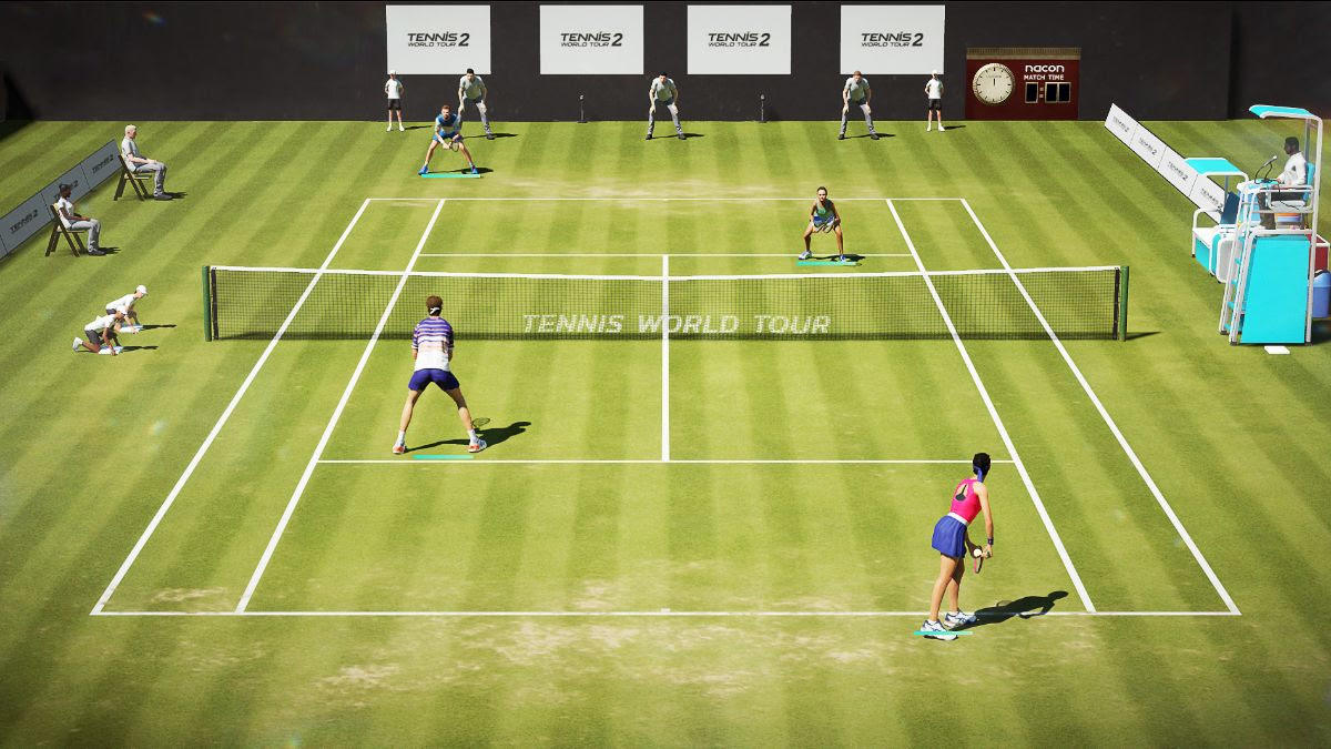Classroom mute adjacent Official competitions announced for Tennis World Tour 2 - Pure Nintendo