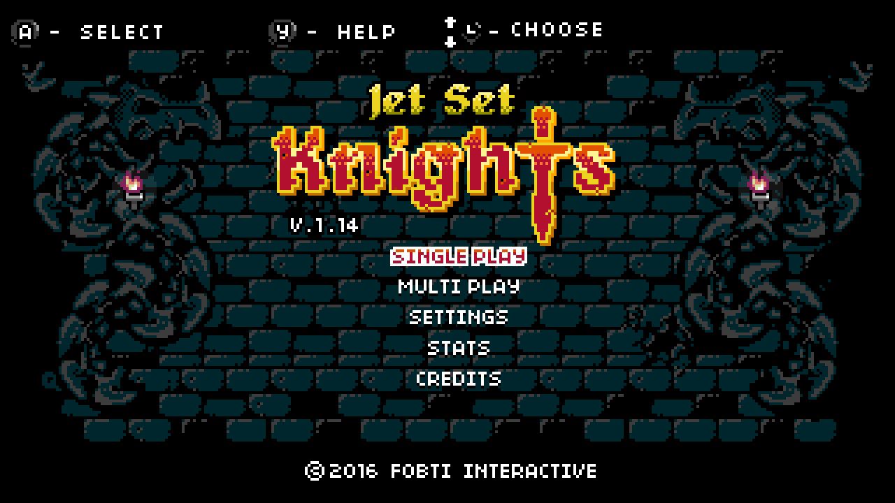 Análise: Jet Set Knights (Switch) é um intenso e frenético arcade