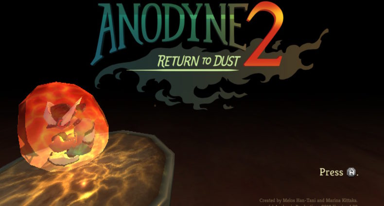 Anodyne 2: Return to Dust