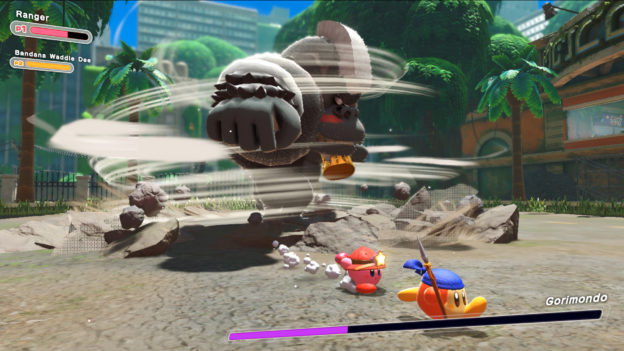 Kirby and the Forgotten Land - Boss battle