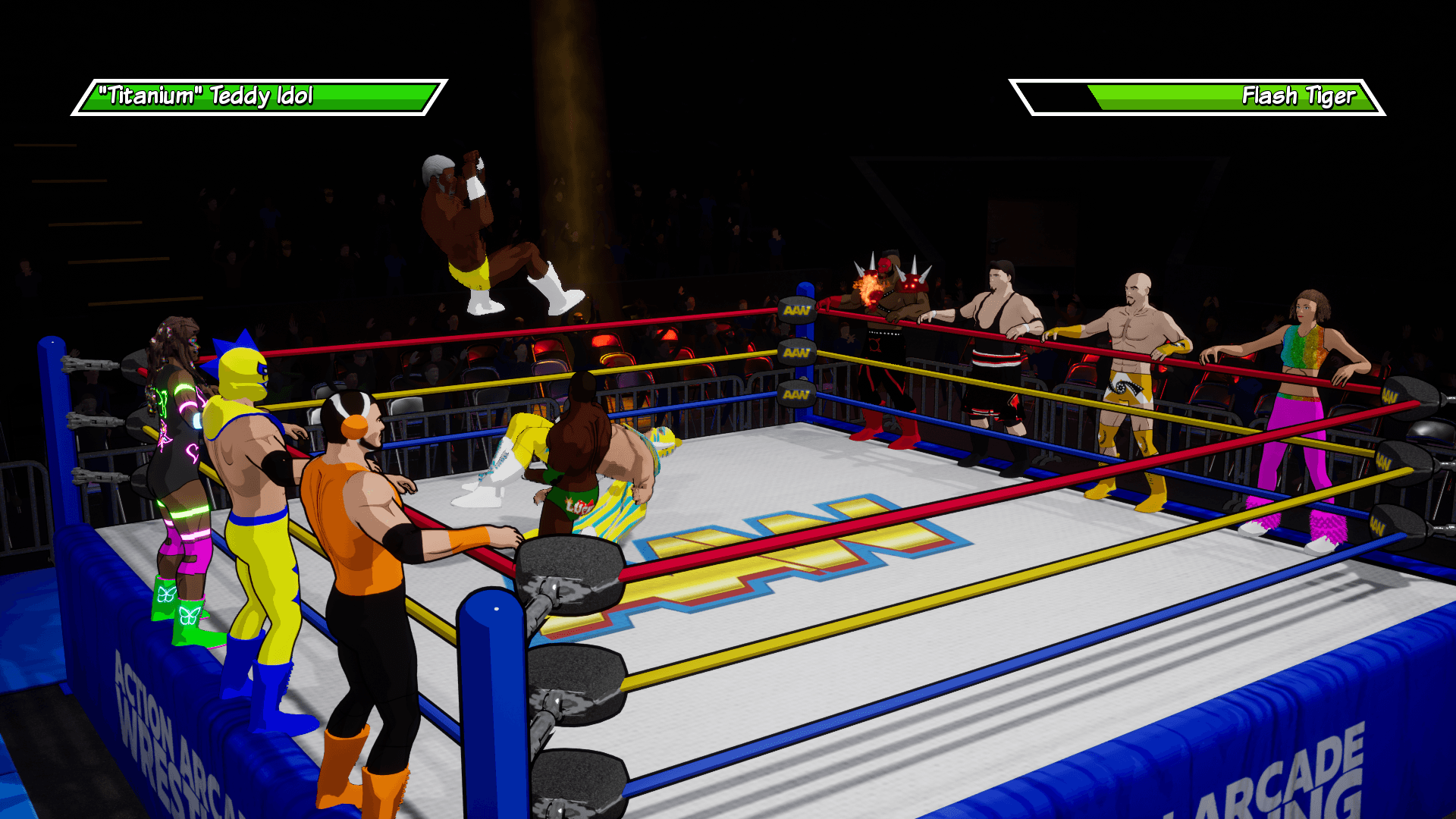 Action Arcade Wrestling makes in-ring debut this February - Pure Nintendo