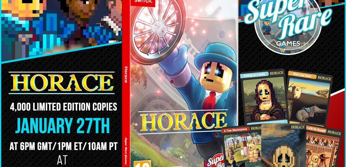 Horace for Nintendo Switch gets physical release