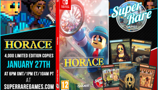 Horace is getting a physical release via Super Rare Games