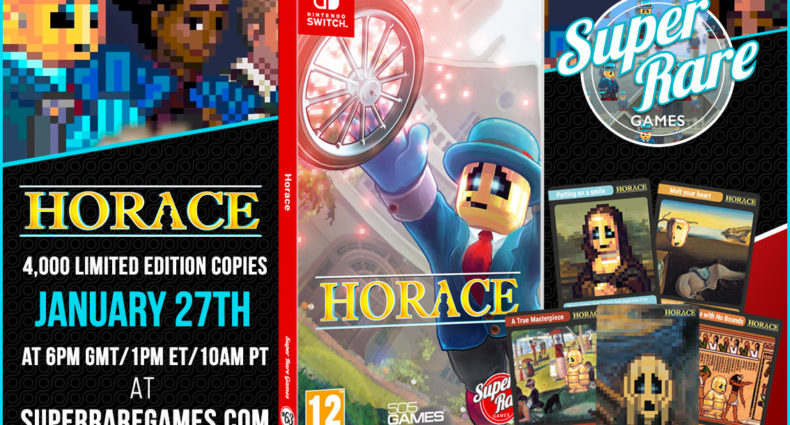 Horace for Nintendo Switch gets physical release