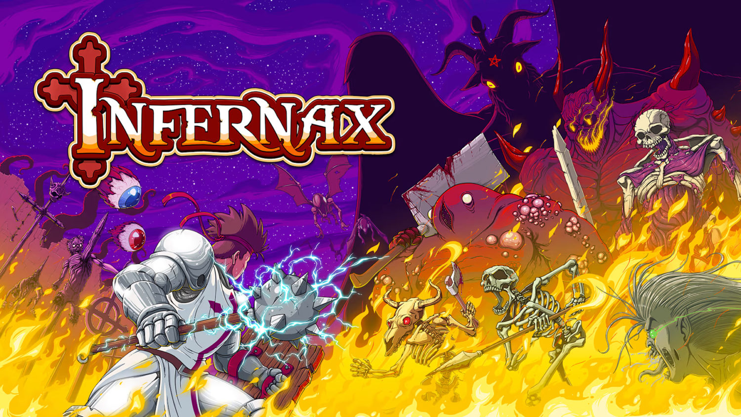Infernax - Nintendo Switch - title screen