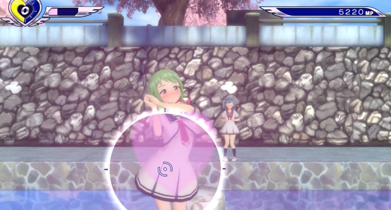 Gal*Gun battle scene